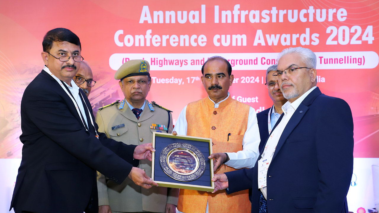 MEIL Honoured with Achiever's Award 2024 for Infrastructure Excellence