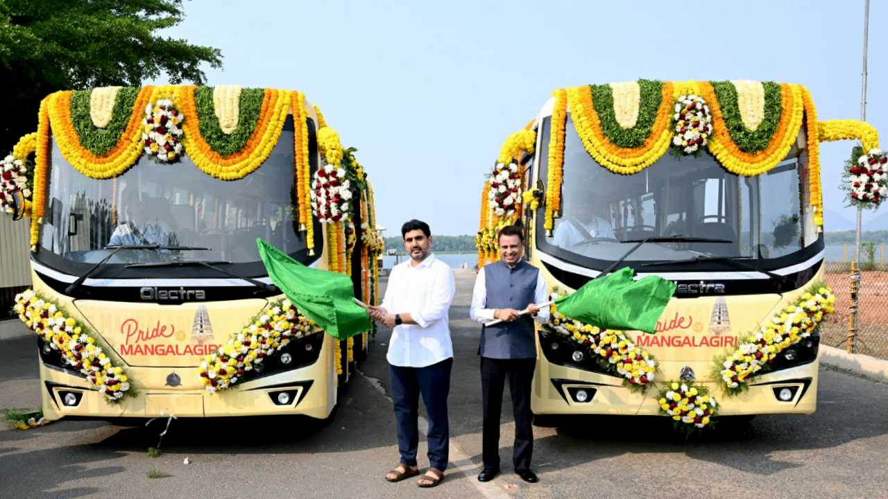 MEIL Foundation Donates Olectra Electric Buses to AIIMS
