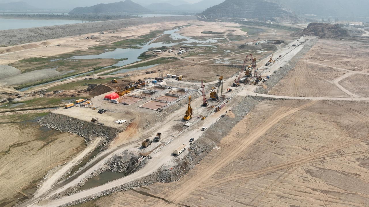Bhumi Puja Marks the Start of D-Wall Construction at Polavaram