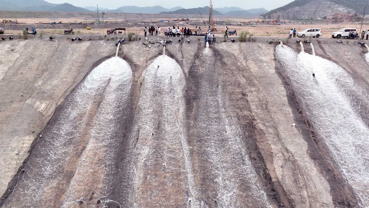Polavaram: Dewatering in Progress at ECRF
