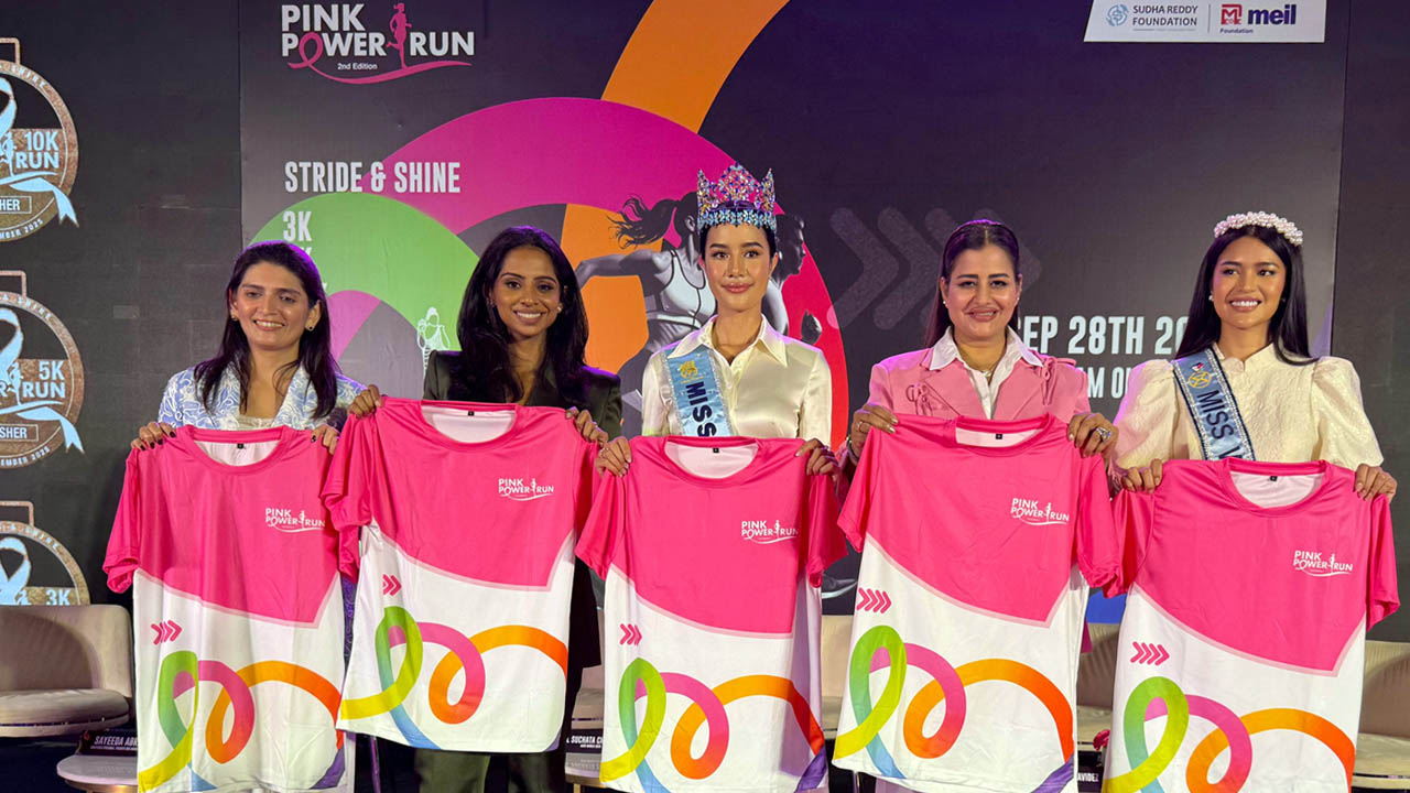 MEIL Foundation: Unveiling Pink Power Run 2.0 Jersey