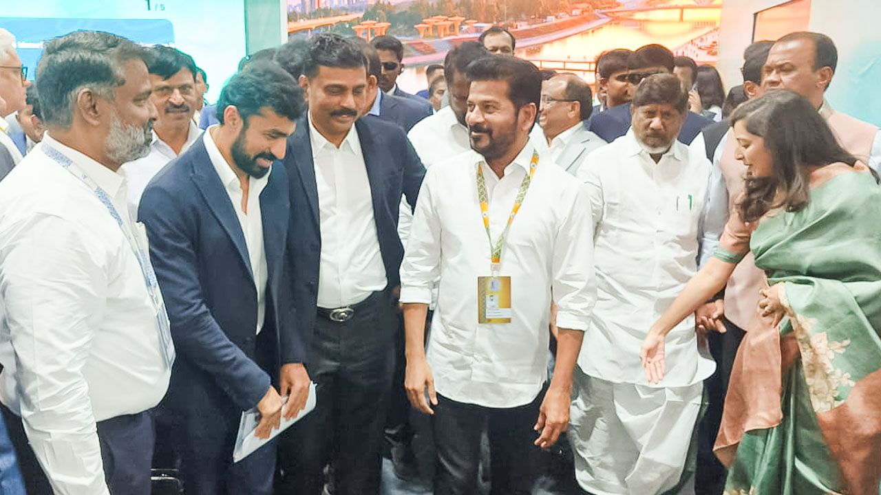 Leaders for Vision 2047: MEIL Group MD & CM Revanth Reddy at Global Summit