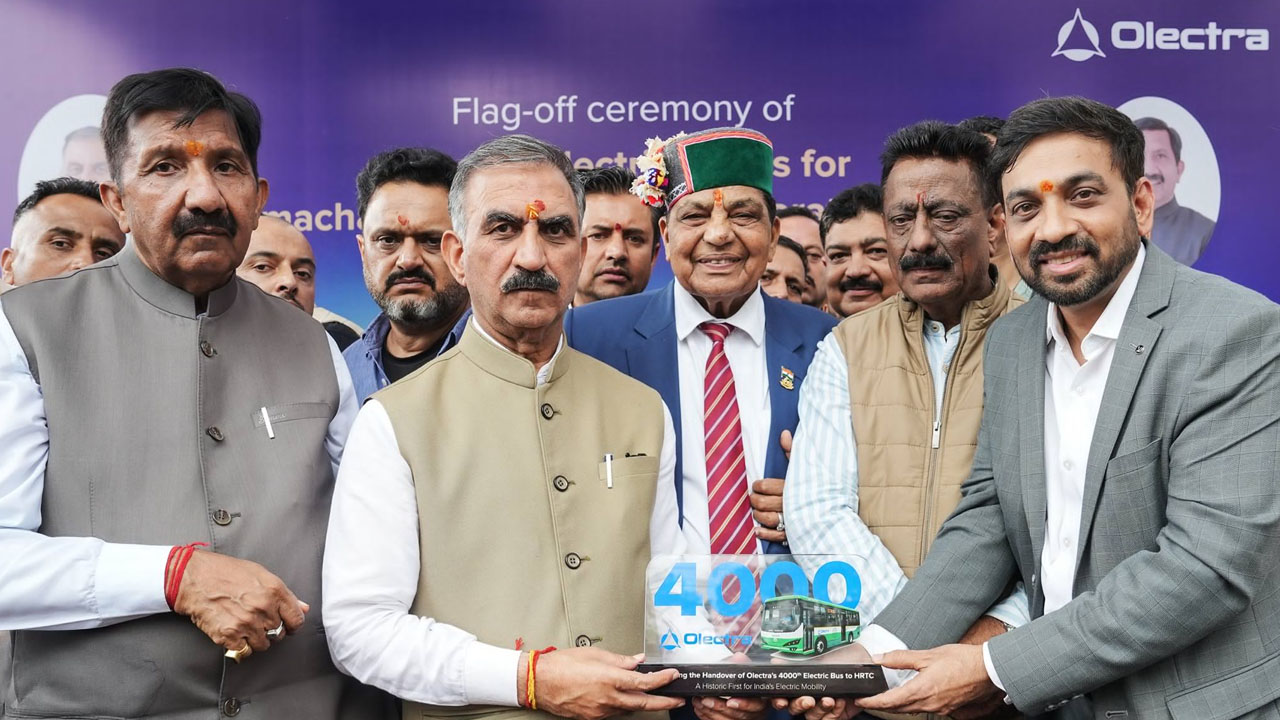 Olectra&rsquo;s Historic Milestone: 4,000 E-Buses on Road