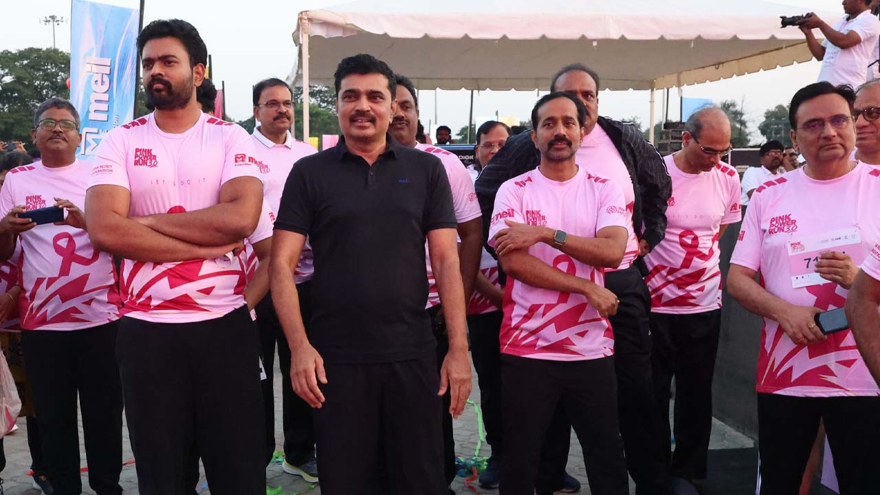 35,000 Unite in Hyderabad for Pink Power Run 3.0