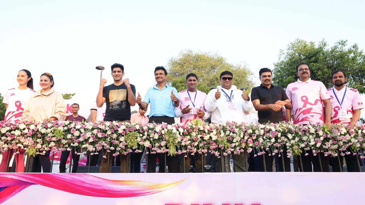 35,000 Unite in Hyderabad for Pink Power Run 3.0
