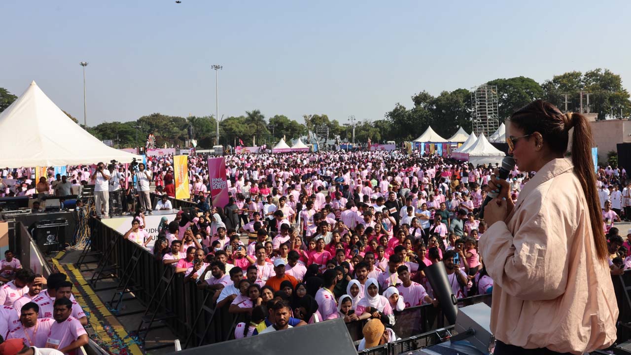 35,000 Unite in Hyderabad for Pink Power Run 3.0