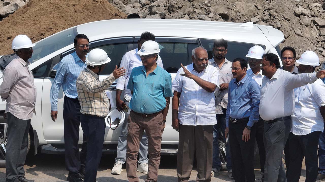 APGENCO MD Visits Polavaram Hydropower Project