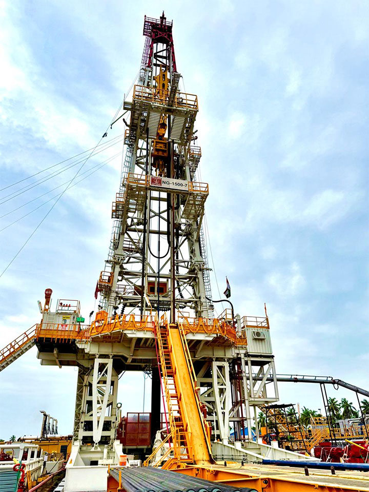 Drillmec International Delivers NG-1500-7 Land Rig to ONGC’s Rajahmundry Asset