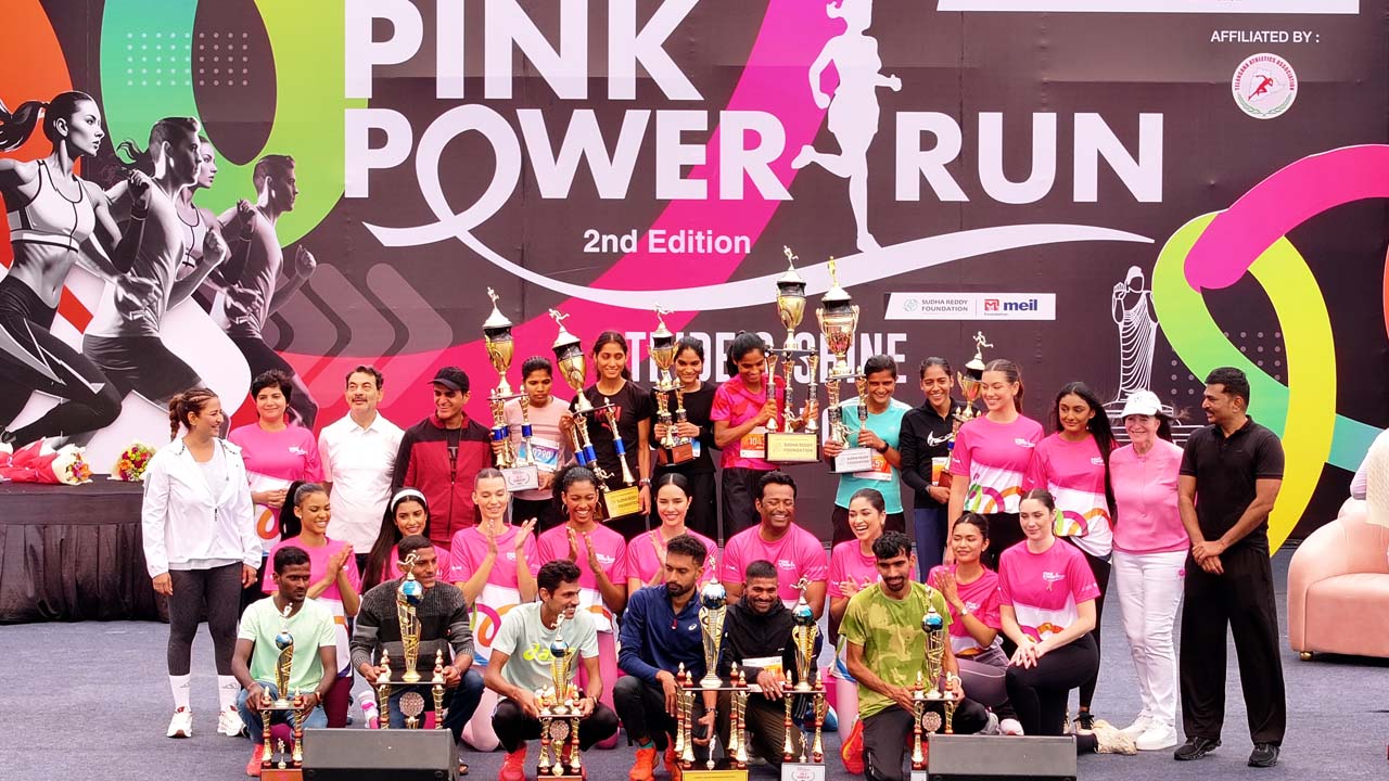 Pink Power Run 2025 Inspires Hyderabad with Hope, Strength, and Awareness