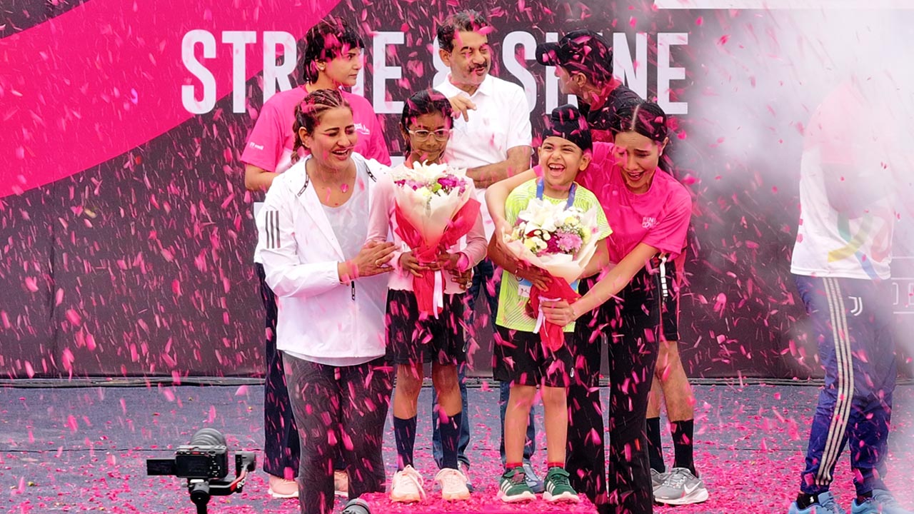 Pink Power Run 2025 Inspires Hyderabad with Hope, Strength, and Awareness