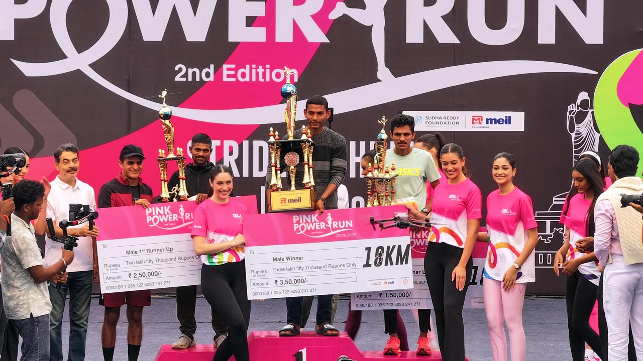 Pink Power Run 2025 Inspires Hyderabad with Hope, Strength, and Awareness