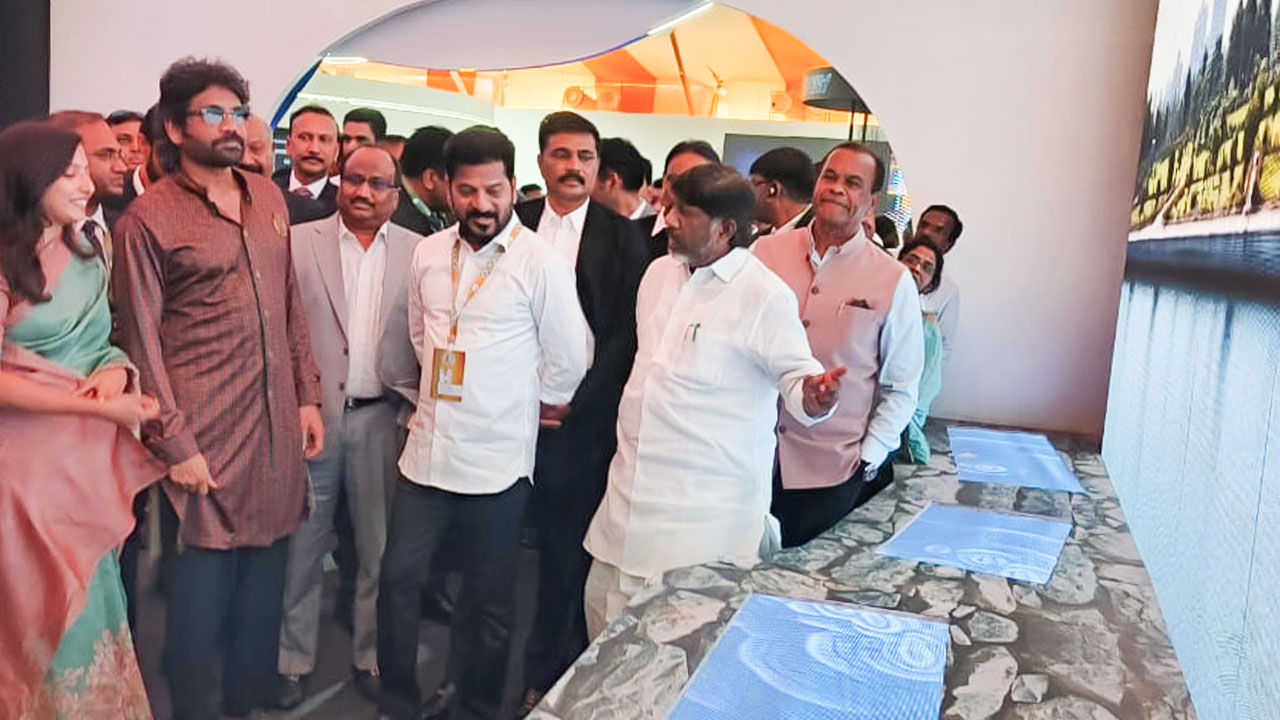 Leaders for Vision 2047: MEIL Group MD & CM Revanth Reddy at Global Summit