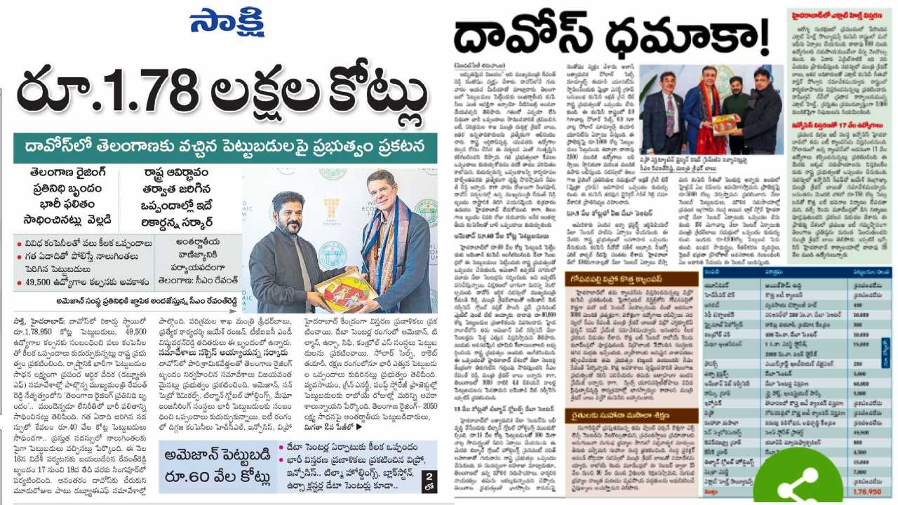 MEIL Signed Key MoUs at World Economic Forum